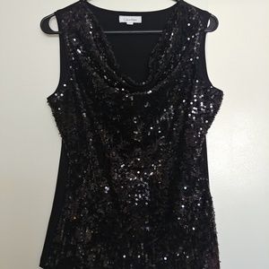 Calvin Klein Sequin Top